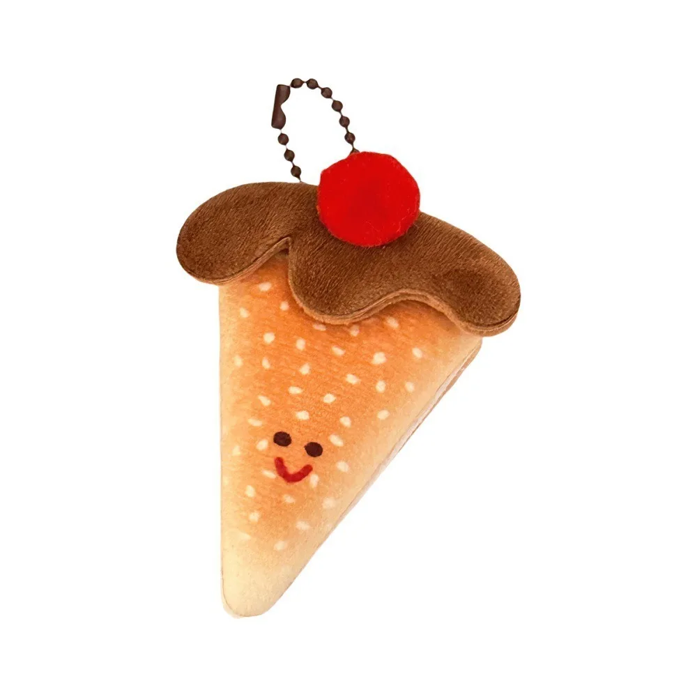 Peluche de pan kawaii llavero para mochila infantil - imagen 3