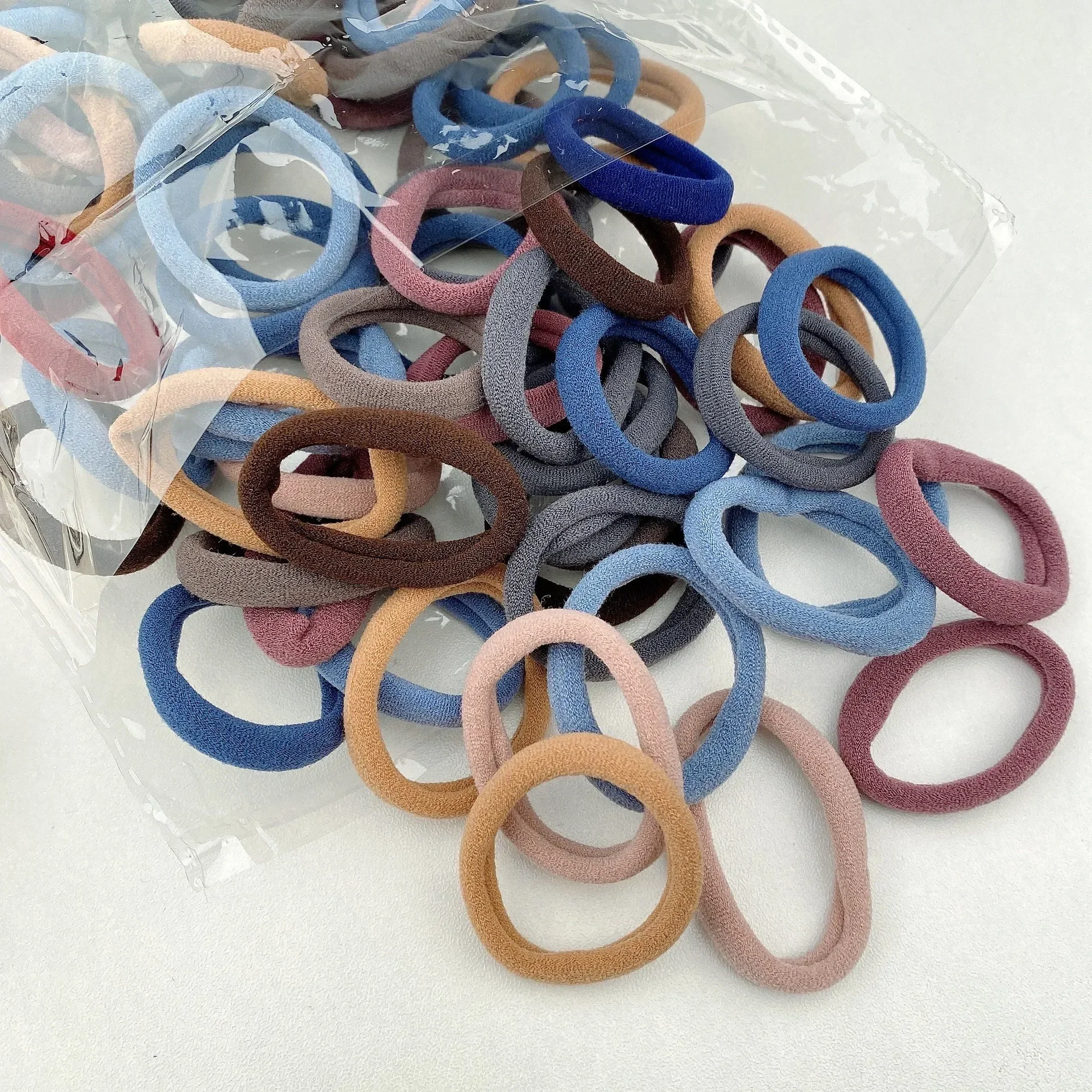 Vvocci diadema elástica de nailon para cola de caballo con lazos - imagen 3