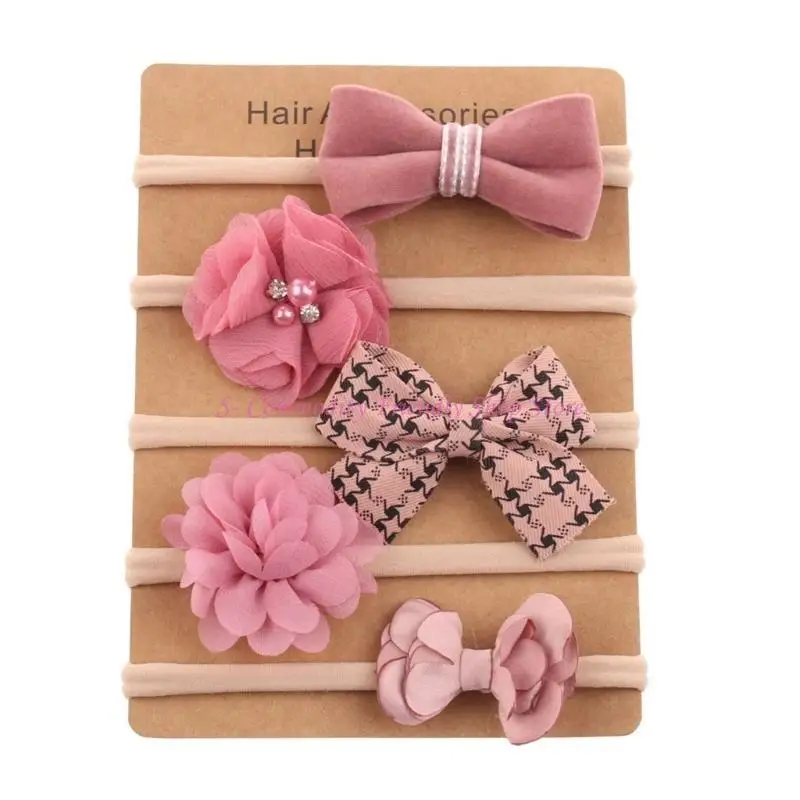 Conjunto transpirable para bebé con diadema floral y lazo mariposa - imagen 5