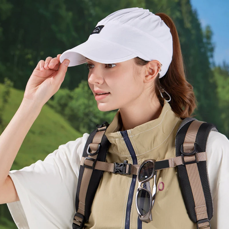 Gorra deportiva secado rápido con cola de caballo verano - imagen 5