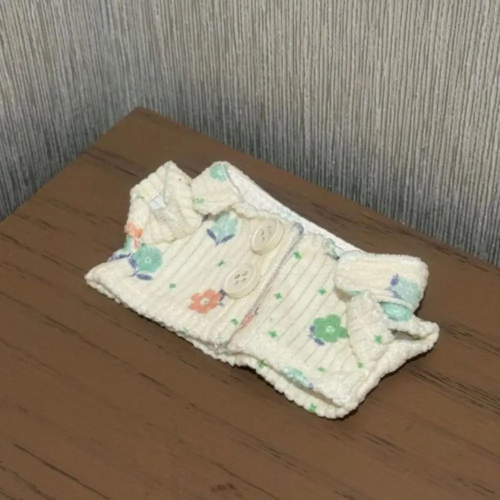 Ropa pana floral para muñecas: camisa mini casual algodón - imagen 5