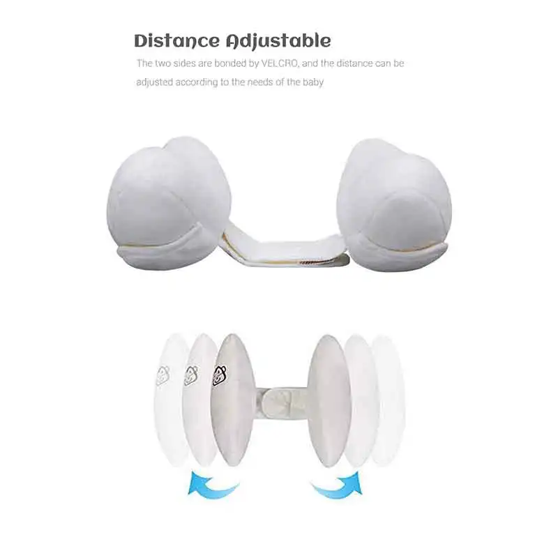 Almohada coche bebé forma plátano soporte cabeza cuello - imagen 2