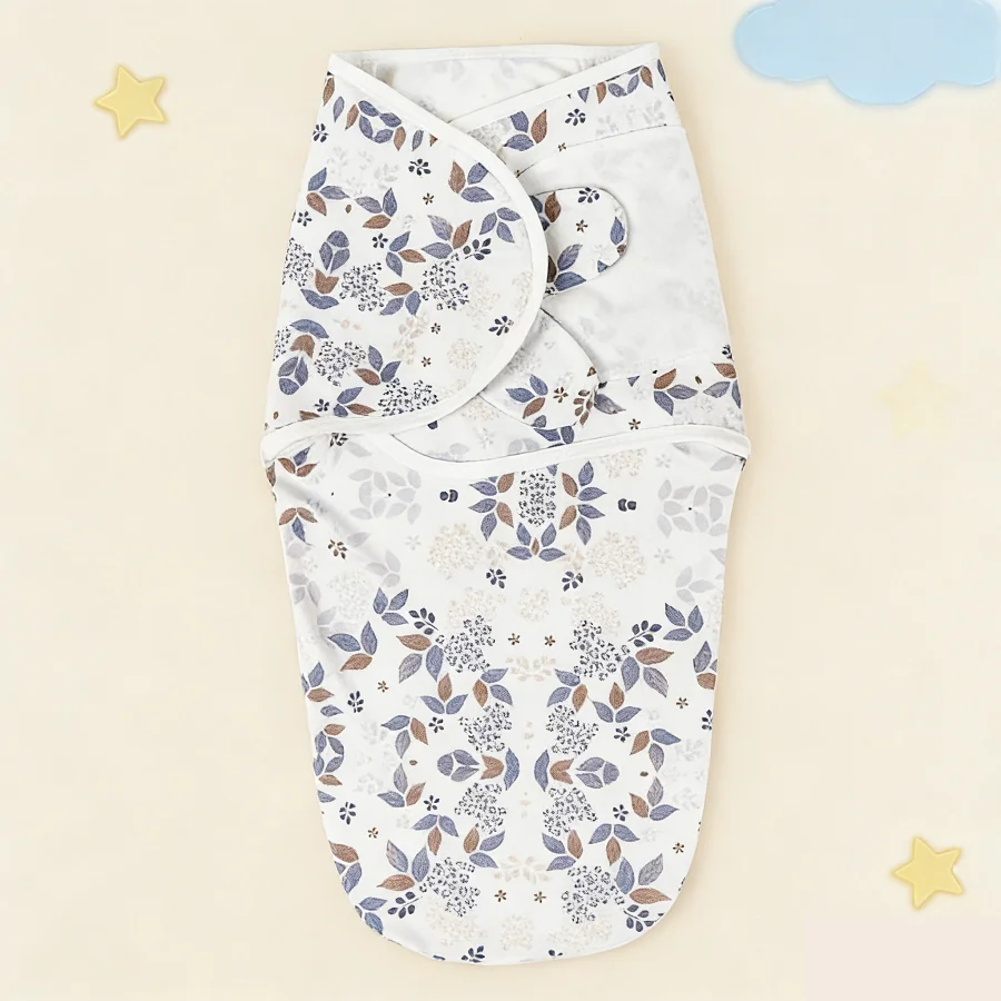 Manta envolvente de bebé con estampado de dibujos animados - imagen 2
