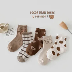 Calcetines deportivos de algodón para niños – Ideales para primavera y otoño