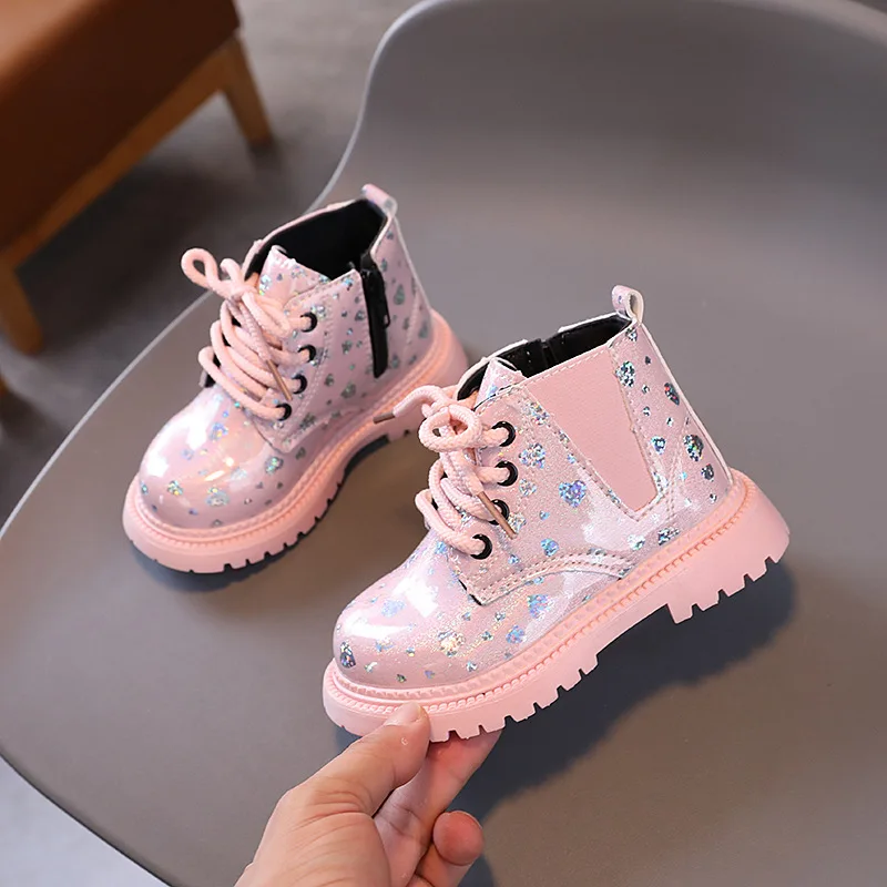 Botas de nieve para invierno infantil con suela antideslizante - imagen 2