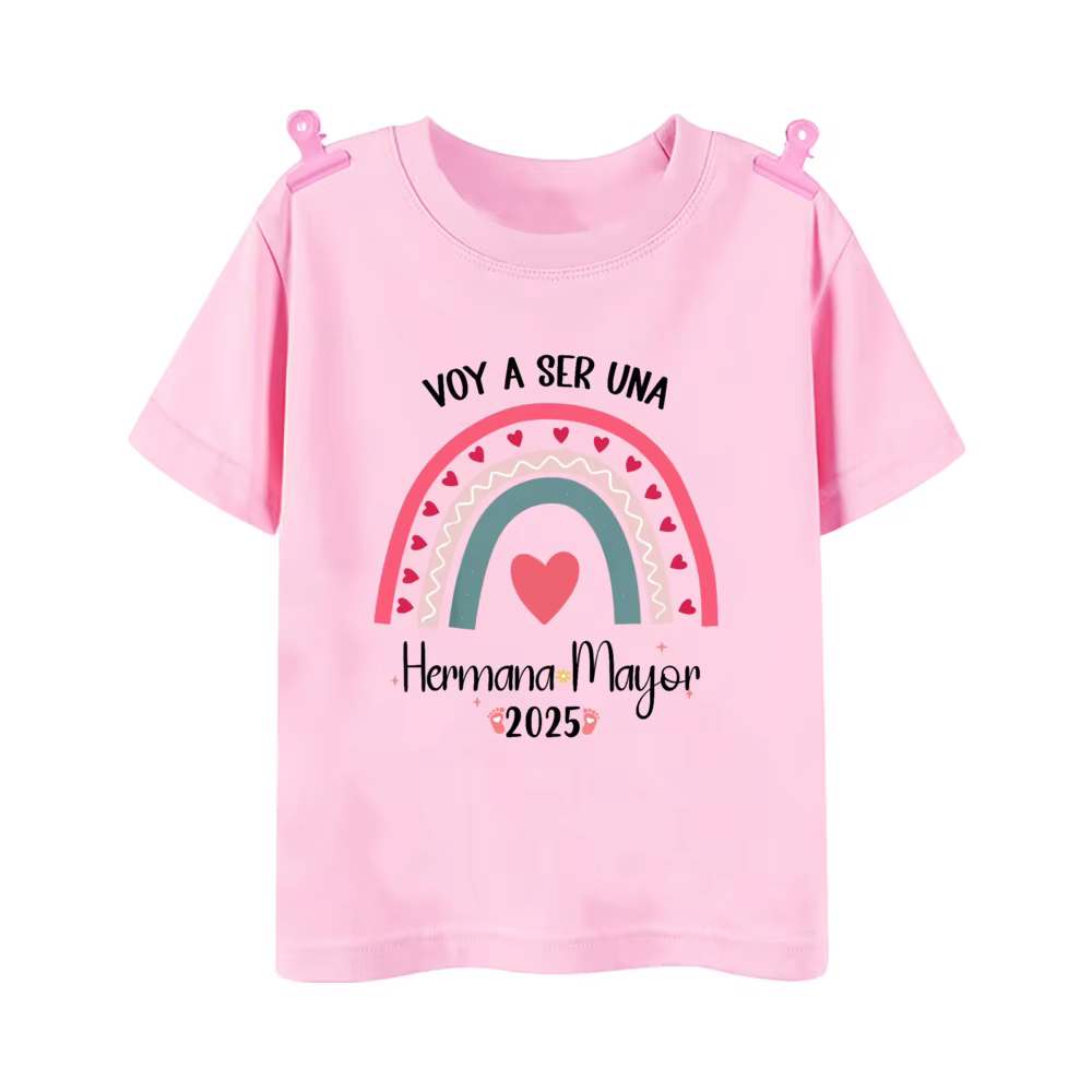 I Will Become A Sister Camiseta hermana mayor – manga corta