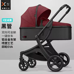 Cochecito reversible para bebé – Plegable con suspensión