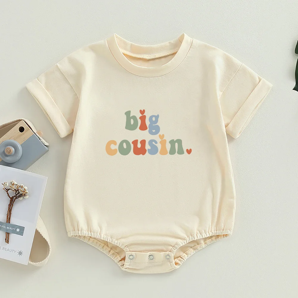 Retro Cousin Crew camiseta oversize para bebé, estilo vintage - imagen 3