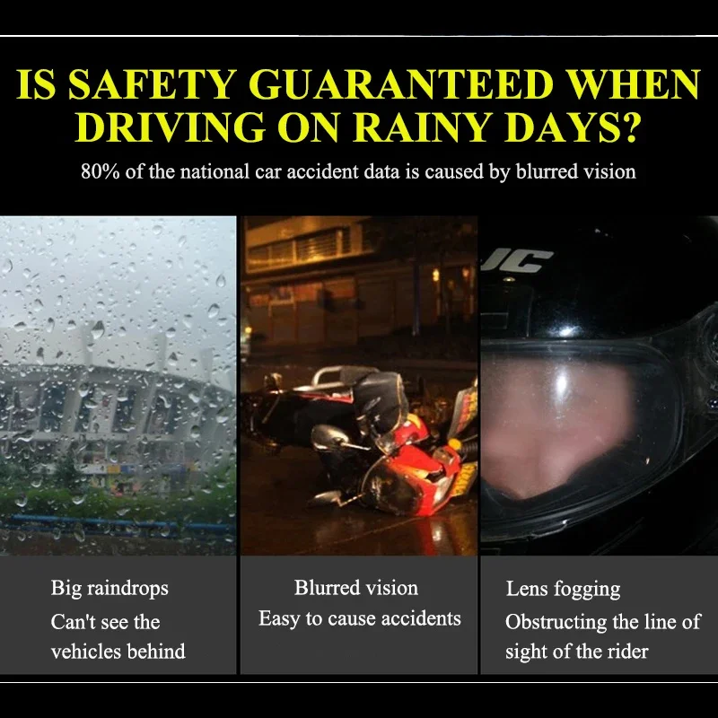 Película antivaho impermeable para espejo de casco moto universal - imagen 2