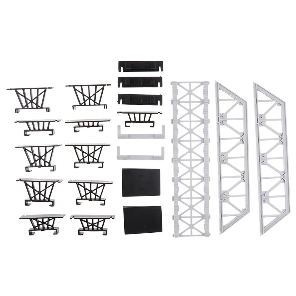 Kit de puente ferroviario para ferromodelismo y diorama - imagen 4