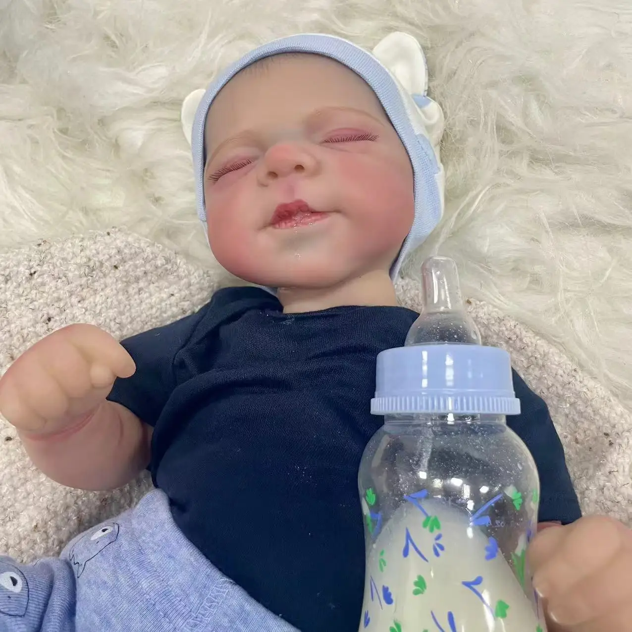 Muñeca Reborn realista con piel 3D suave y venas visibles premium - imagen 3