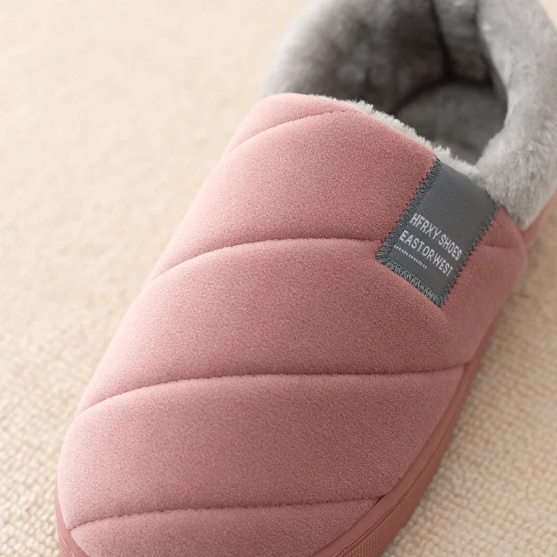 Pantuflas de felpa antideslizantes para casa – Invierno] - imagen 5
