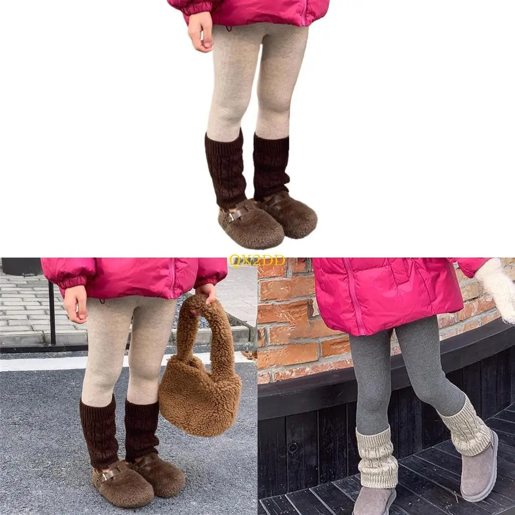 QX2D Pantalones cortos bebé niña de vestir otoño-invierno casual - imagen 5