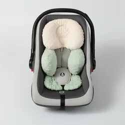 Cojín terciopelo Doudou para cochecito de bebé, descanso seguro