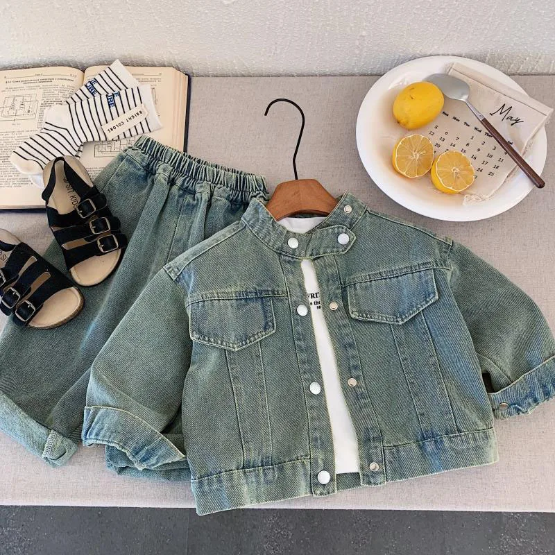 Conjunto MILANCEL denim con estilo vaquero