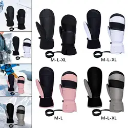 Manoplas de esquí invernal para patinaje al aire libre