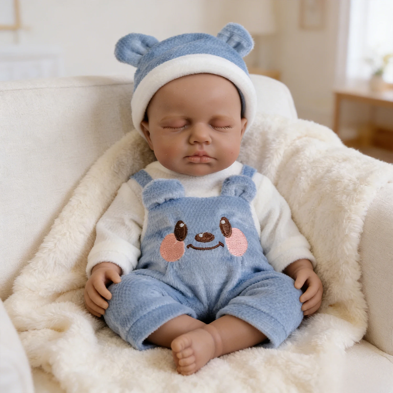 Muñeca reborn LouLou NPK de silicona platino, cuerpo completo - imagen 5
