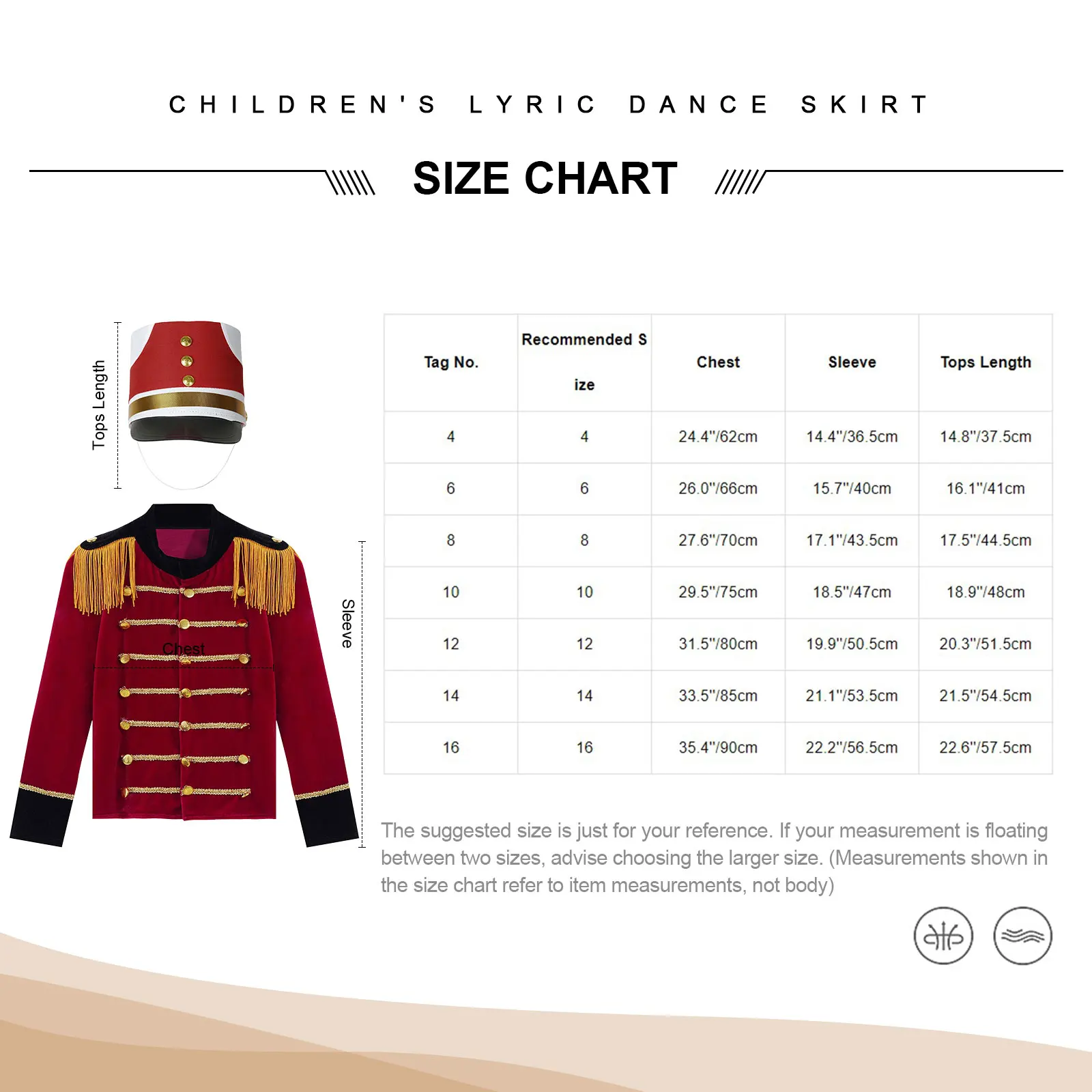 Chaqueta infantil con detalles dorados y borlas