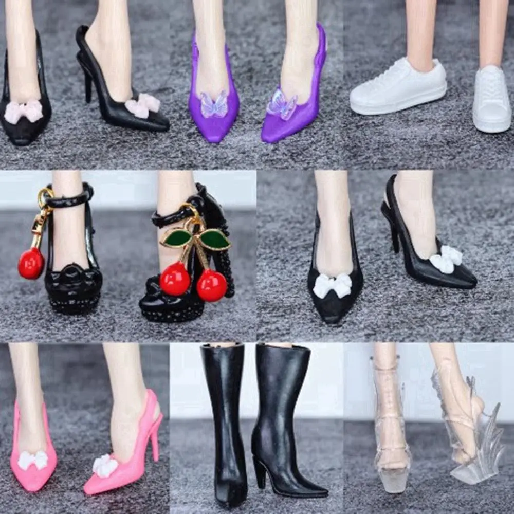 Botas de tacón para muñeca con diseño informal - imagen 4
