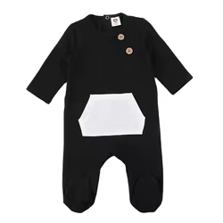Pelele invierno bebé – Algodón suave con bolsillo