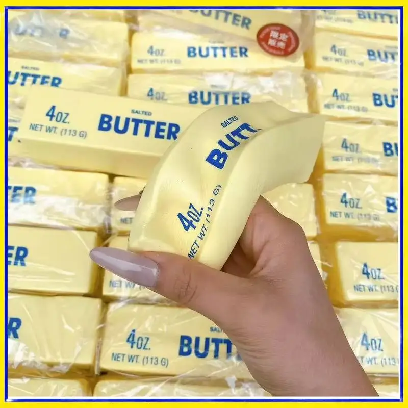 Juguete antiestrés sensorial con rebote lento tipo mantequilla