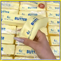 Juguete antiestrés sensorial con rebote lento tipo mantequilla