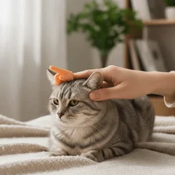 Juguete para gatos: marionetas de dedo resistentes a mordeduras