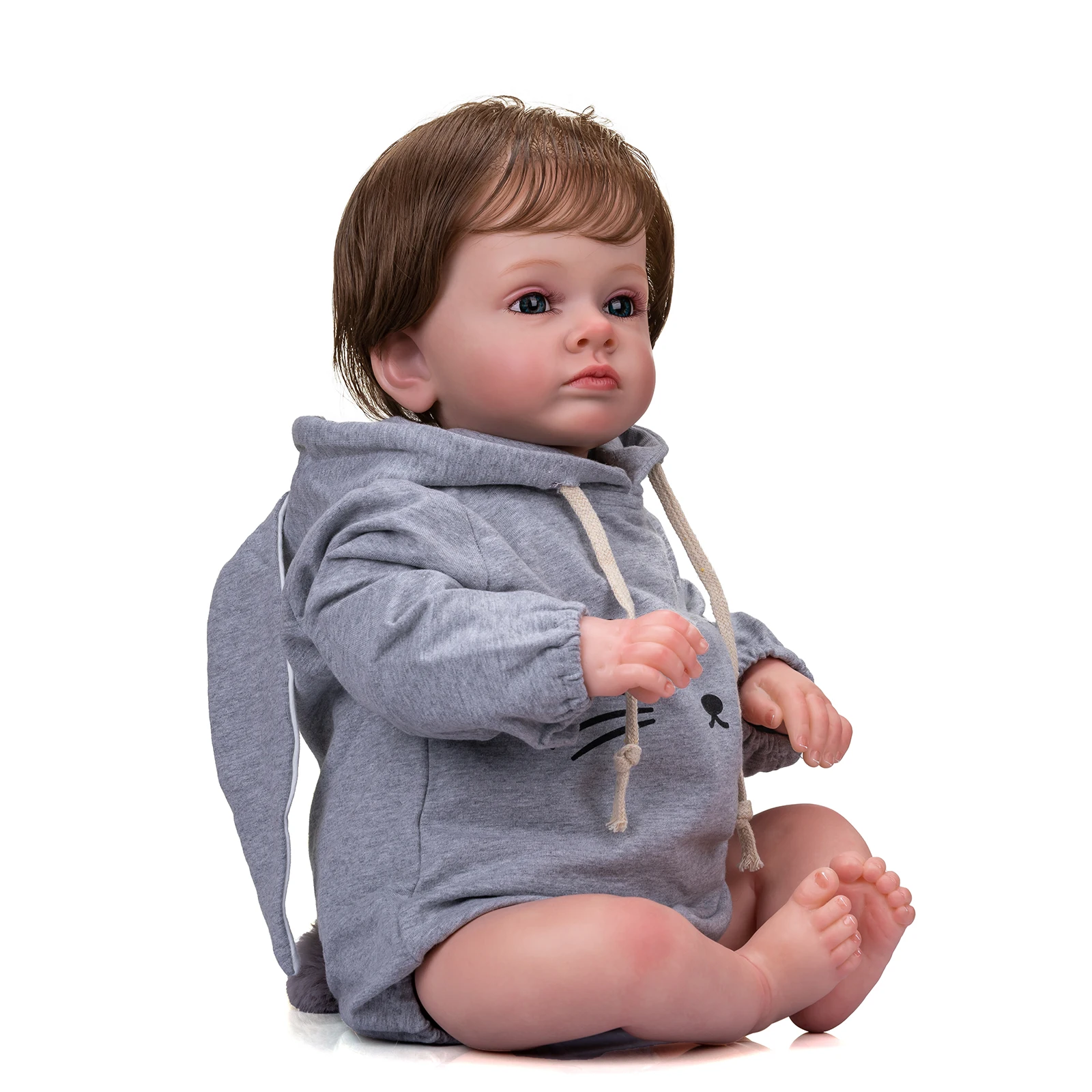 Muñeca reborn piel pintada 3D