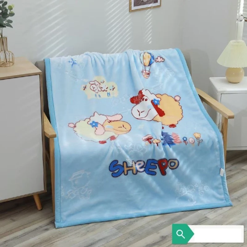 Manta de franela suave para bebé – Transpirable y doble capa para siesta - imagen 4