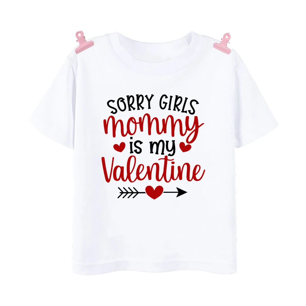 Camiseta infantil de San Valentín estampada divertida para peques - imagen 5