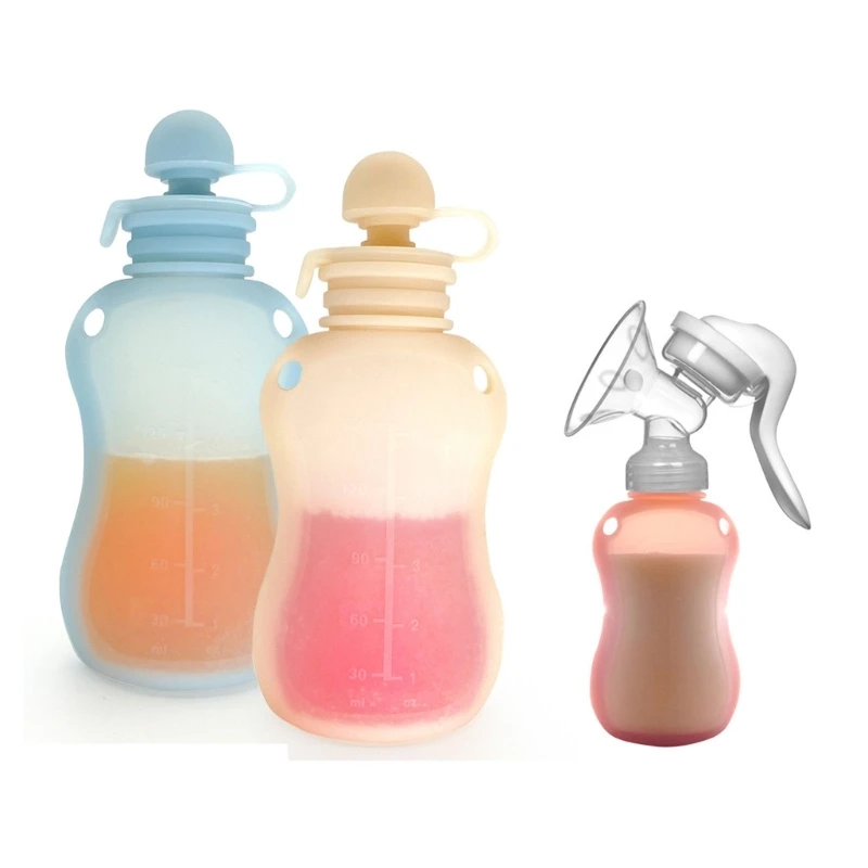 Contenedor de silicona para leche materna – Sin BPA, reutilizable - imagen 5