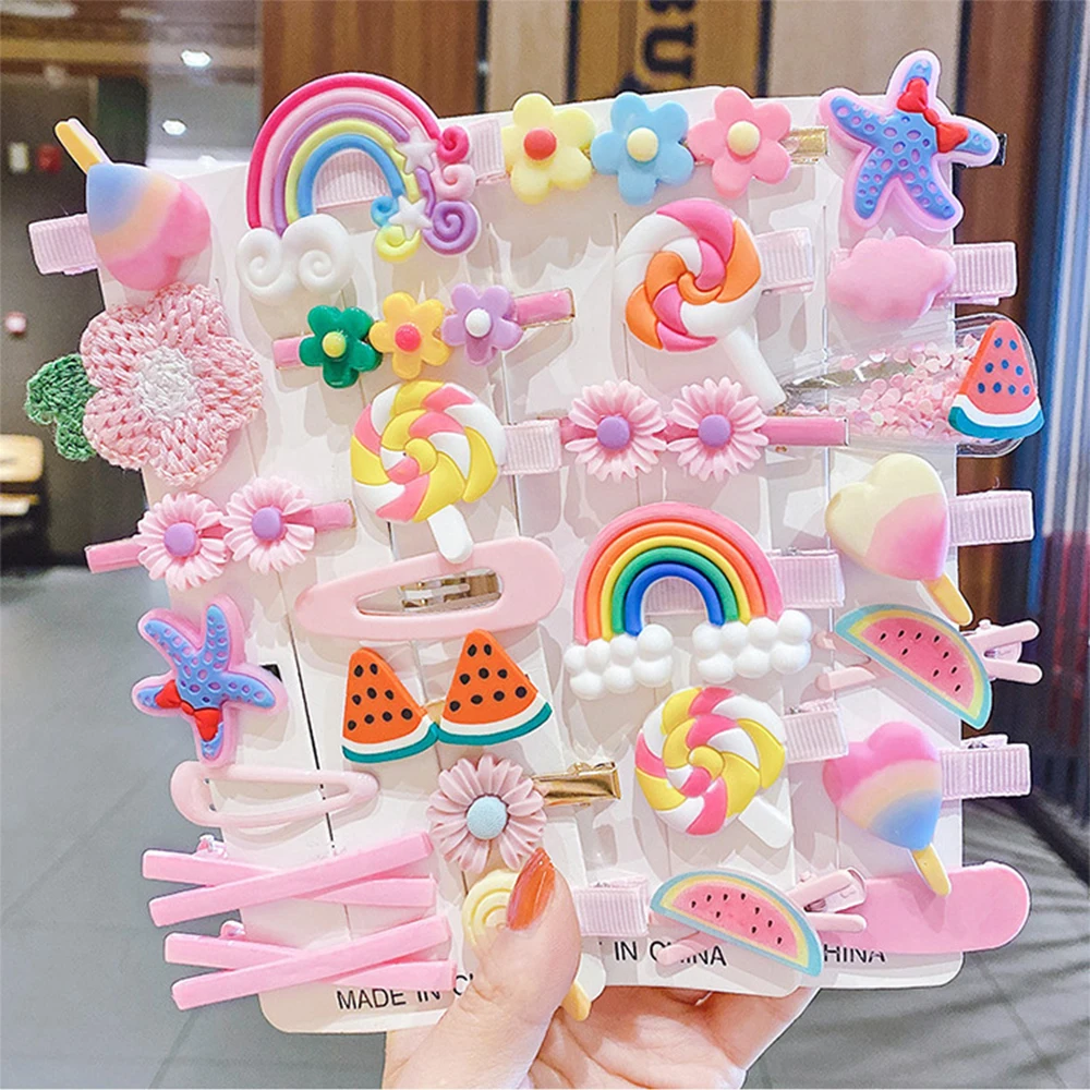 Pasadores con lazo floral para bebés – Lindos accesorios cabello niñas - imagen 5