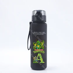 Botella de agua portátil Tortugas Ninja para adultos y deporte