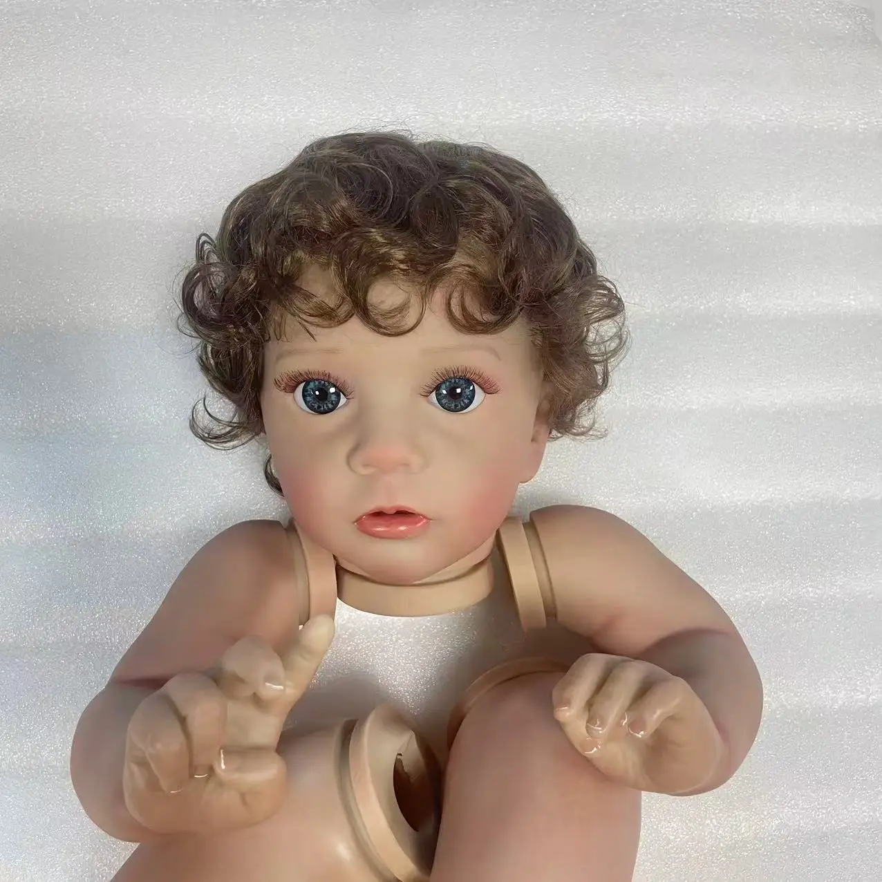 Kit de muñeco realista Missy con pelo enraizado para niños - imagen 4