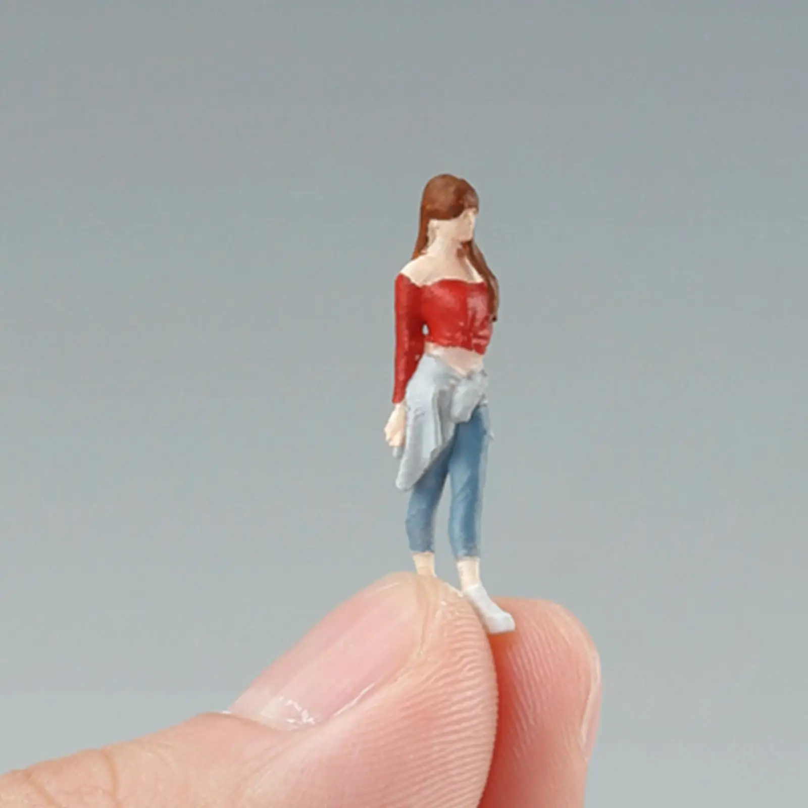 Figuras realistas pintadas a mano para mesa de arena y tren - imagen 5