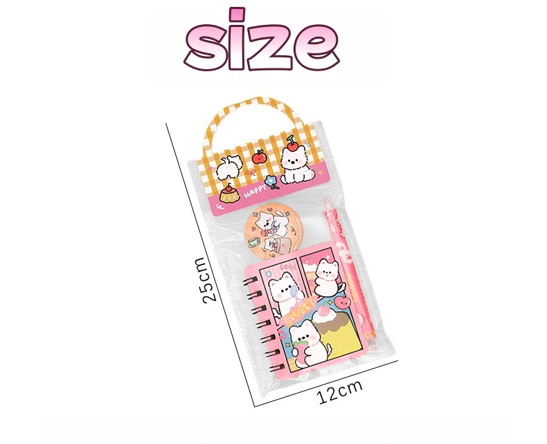 West Highland White Terrier set de papelería escolar para niños - imagen 3