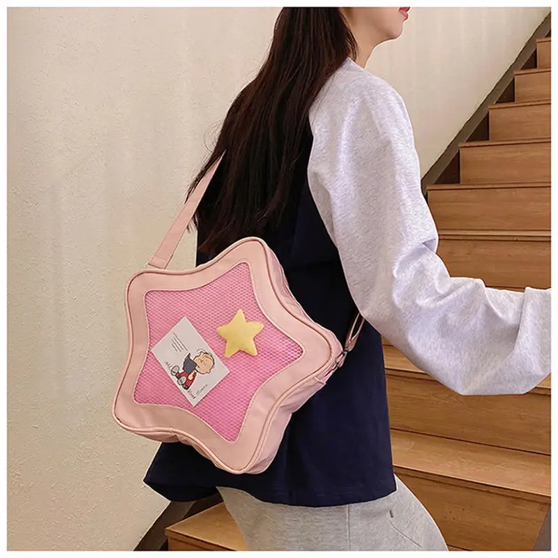 Bolso bandolera japonés minimalista y tierno para viaje - imagen 2