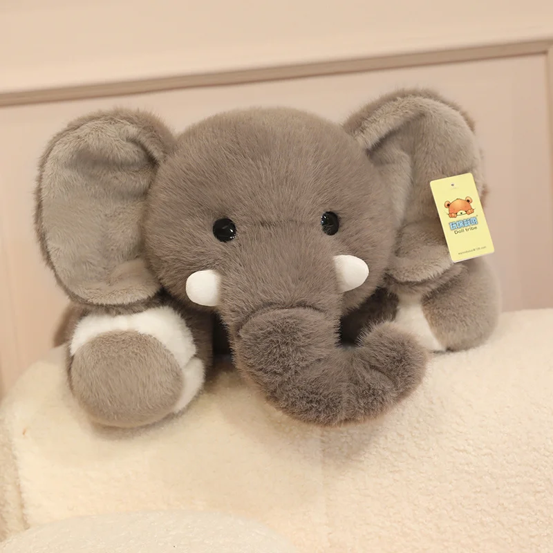 Peluche suave con estilo elefante