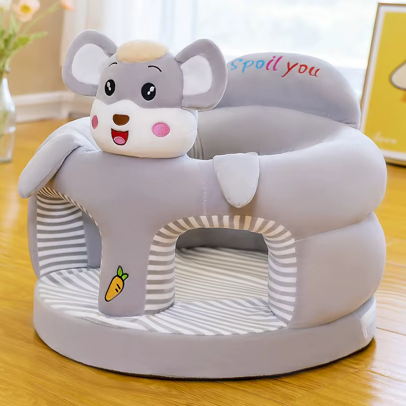Funda felpa para silla de aprendizaje bebé lavable - imagen 4
