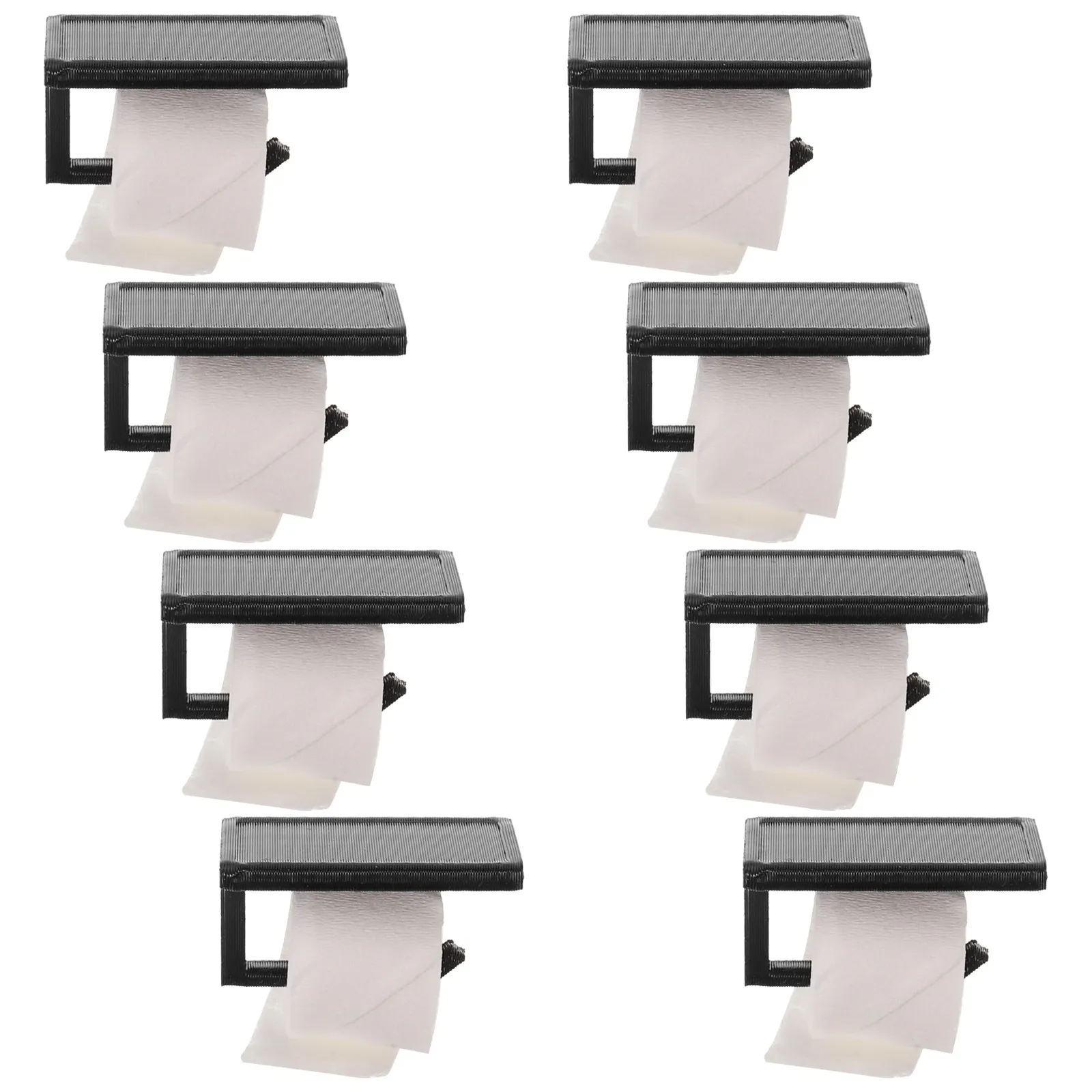 Soportes de papel higiénico en miniatura para baño de muñecas - imagen 3