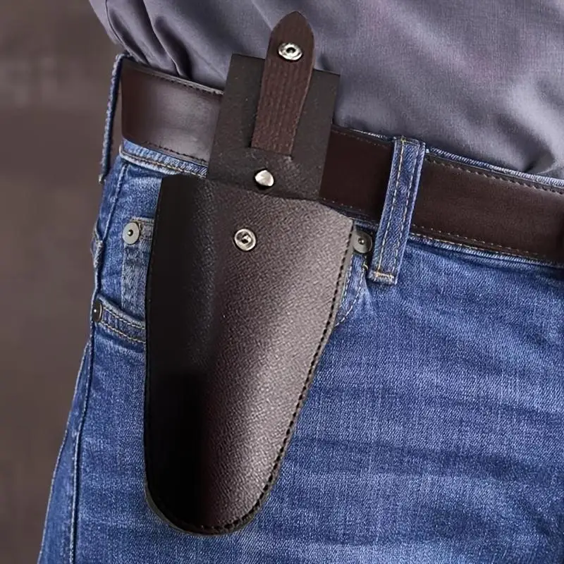 Funda de cuero para tijeras de podar portátil - imagen 3