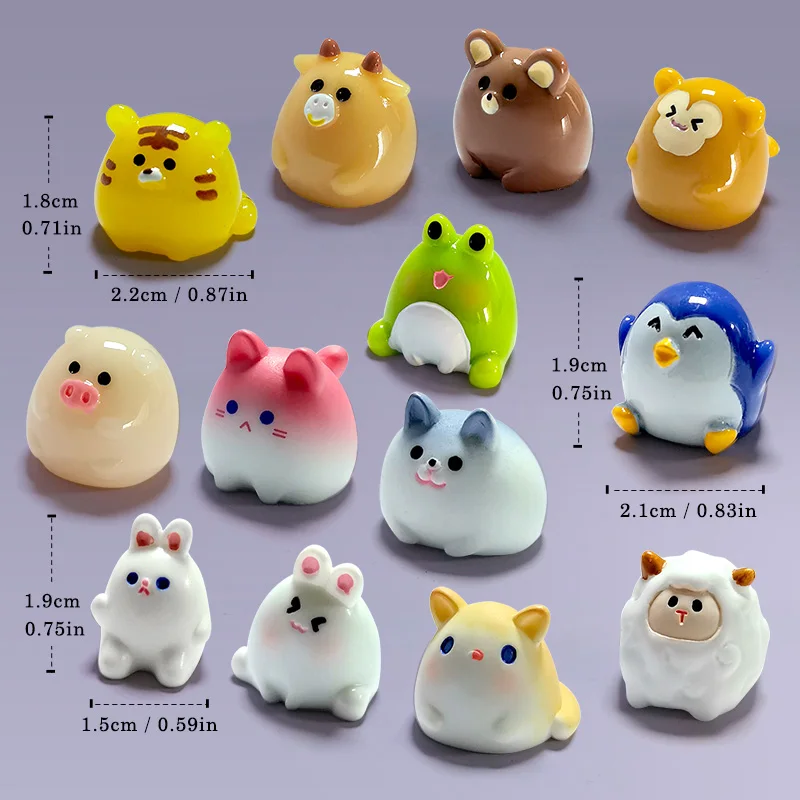 Figuras de jardín para niños – Animales hadas miniaturas - imagen 4