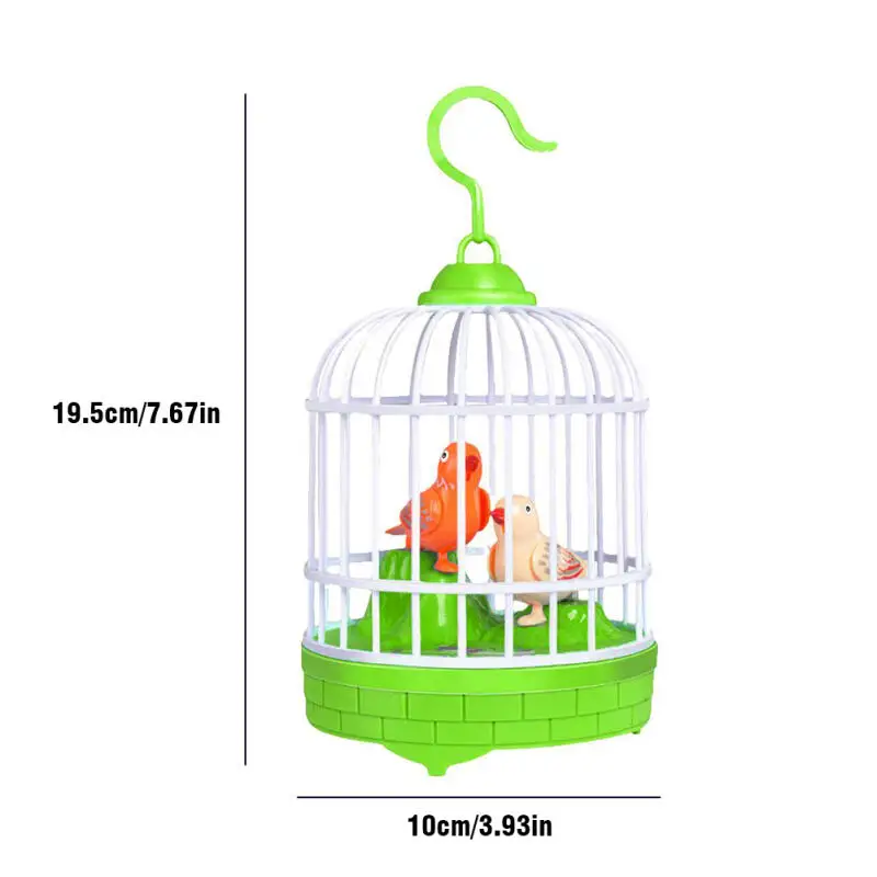 Jaula parlante eléctrica para pájaros con control de voz - imagen 2