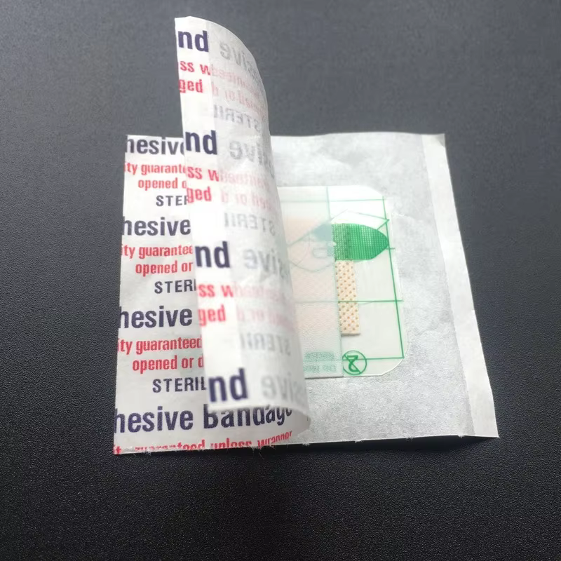 Parches transparentes para heridas de bebés