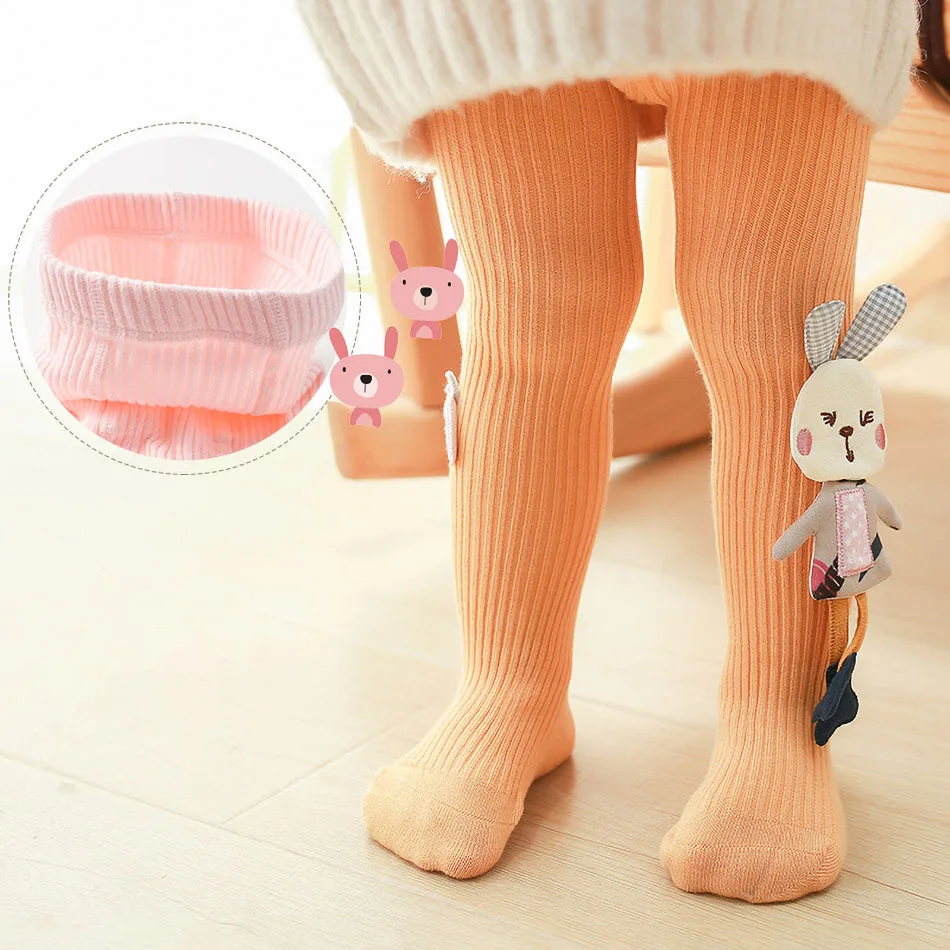 Calcetines y medias de punto acanalado para bebé – Estilo coreano suave - imagen 5