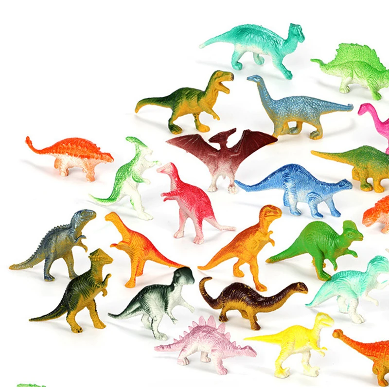 Figuras dinosaurio educativas mini – juguete de simulación para niños - imagen 4
