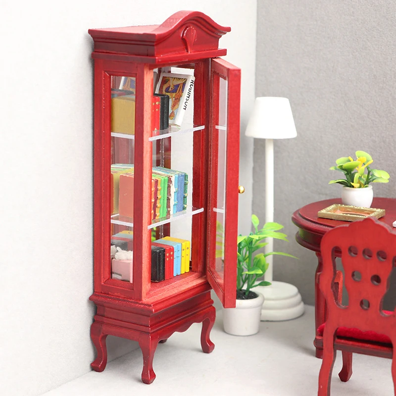 Armario miniatura madera casa muñecas – Muebles decorativos