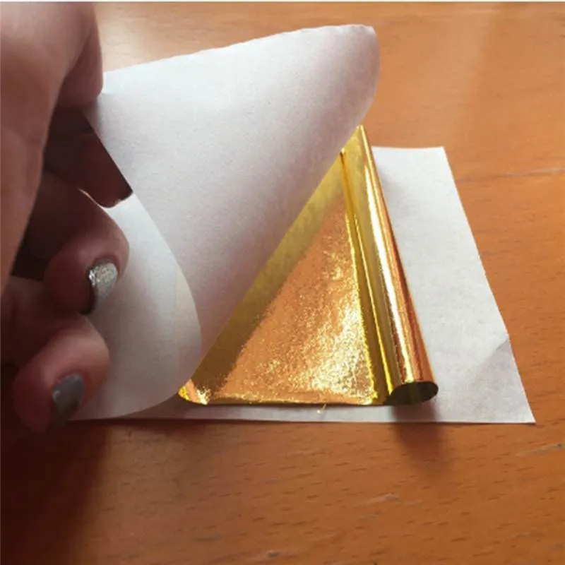 Papel de oro decorativo para dorar y manualidades en casa - imagen 3