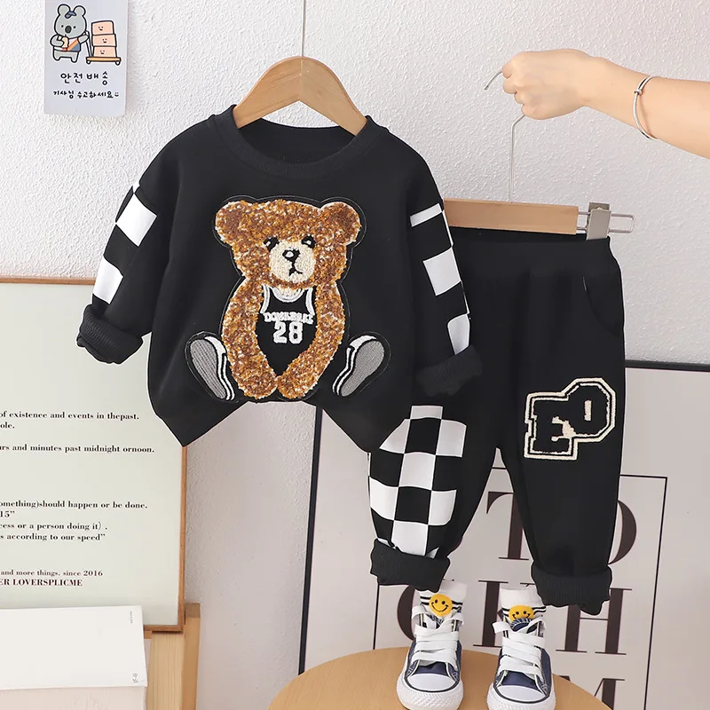 Conjunto chándal infantil con print de dibujos animados - imagen 2