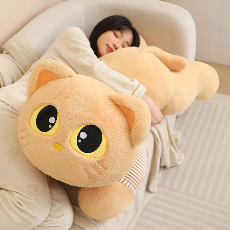 Peluche de gato gigante suave para niños y niñas, regalo de cumpleaños - imagen 5